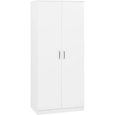 Image of Seconique Dakota 2 Door Wardrobe in White