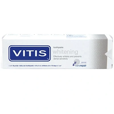 Image of Vitis Toothpaste, 200ml x 2, Natural, Whitening Paste for Adults, Unisex