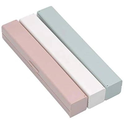 Image of Dciustfhe 3 Pieces Plastic Wrap Dispenser, Food Cling Film Storage Organizer, Kitchen Aluminum Foil/Foil Wax Paper
