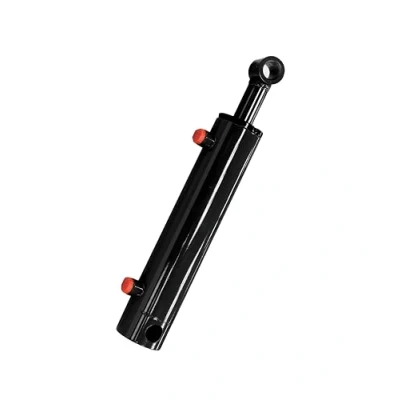 Image of Flowfit Hydraulic Double Acting Ram Cylinder, 32mm Bore, 20mm Rod, 100mm Stroke, with Fixed Pin Holes