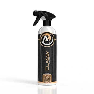 Image of Alien Magic Classy Leather Cleaner 500ml pH Neutral High Foam Solution for Safe and Effective Cleaning of All Types Removes Dirt Light Stains with Fragrance