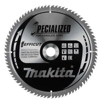 Image of Makita B 67315 TCT Efficut Saw Blade 305x30x80T