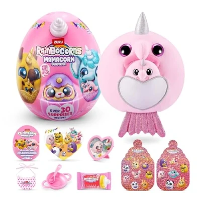 Image of Rainbocorns Mamacorn Surprise (BLOB) by ZURU, Collectible Plush Toy for Girls 3+
