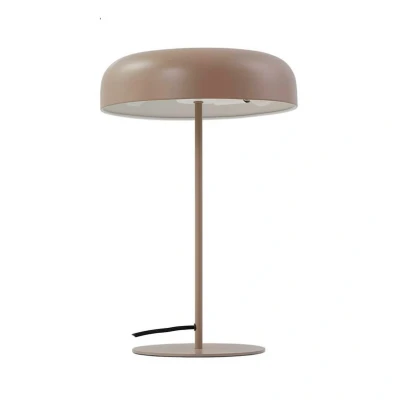 Image of Lindby Edion table lamp, beige, metal, 45 cm