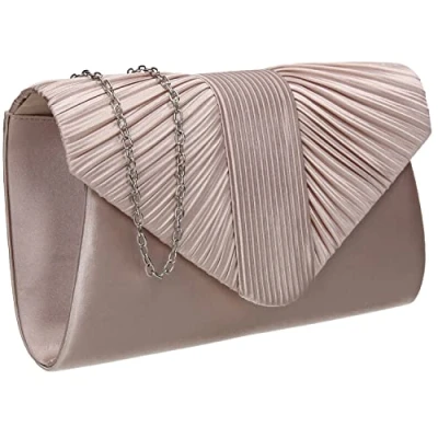 Image of SwankySwans Women&#039;s Sophie Clutch Bag, Nude