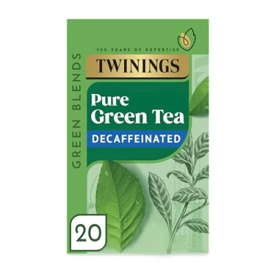 Image of Twinings Decaf Pure Green Tea, Pack of 20
