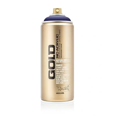 Image of Montana Cans 285684 Spray Can 400 ml Gold GLD400 S4220 Shock Lilac