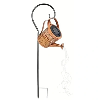 Image of Easylife Solar Watering Can Light, Powered Garden Ornaments for Outdoor 20x15x80cm Fully Guaranteed