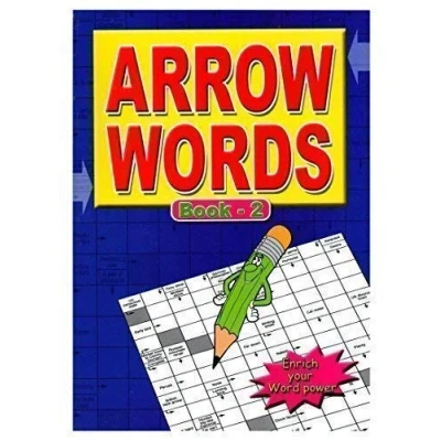 Image of WF Graham Arrow Words A4 General Knowledge Adult 67 Crosswords Puzzle Book (Set of All 4)