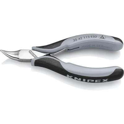 Image of Knipex Electronics Pliers ESD with multi component grips 115 mm 35 42