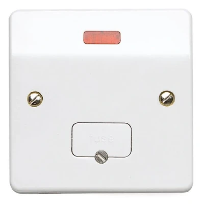 Image of Mk K377WHI 13A Connection Unit with Neon