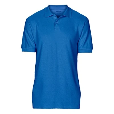 Image of Gildan Softstyle men&#039;s short sleeved double pique polo shirt., Royal Blue, L