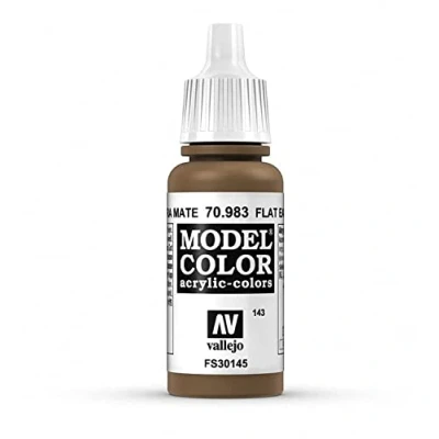 Image of Vallejo Model Color 17 ml Acrylic Paint Flat Earth