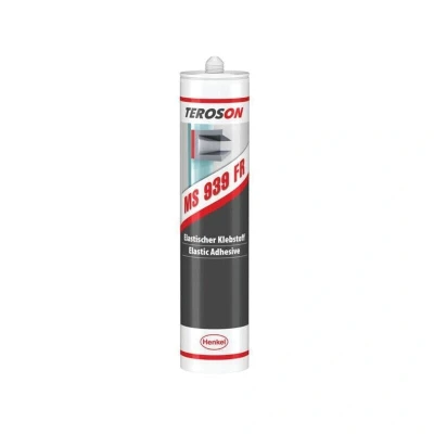 Image of Teroson MS939 Flame Retardant Black Sealant 290ml