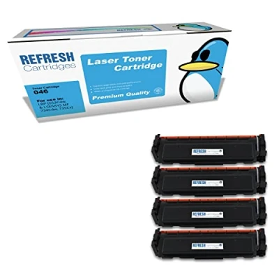 Image of Refresh Cartridges Remanufactured Toner Cartridge Replacement for Canon 046 H (Multi Colour)