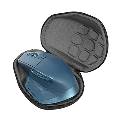 Image of MotuTech Portable Case for Logitech MX Master 3 2S Wireless Mouse Hard with Strap Anti Scratch Collision Protection (Black 3)