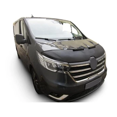 Image of AB3 00829 AUTO Bra Bonnet Protector Compatible with Renault Trafic from 2021 Hood Stone Chip Protection Tuning