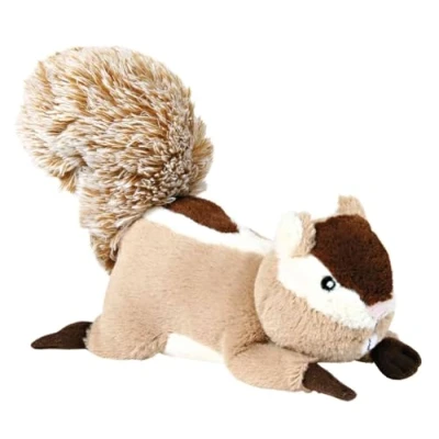 Image of Plush Squeaky Squirrel Dog Toy (24 cm)