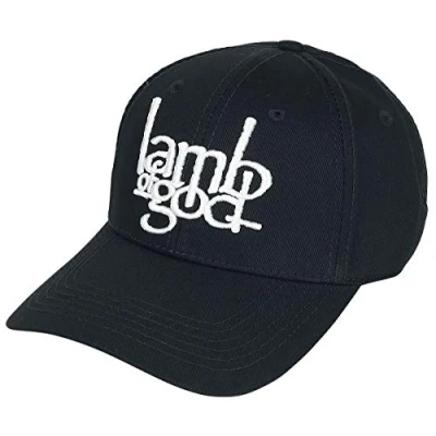 Image of Lamb of God Logo Baseball Cap Black