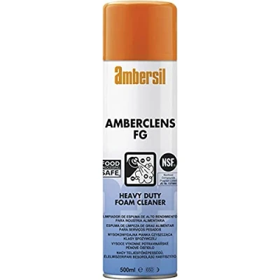 Image of Ambersil 30241 Amberlcens Nsf A1 Registered Heavy Duty Foam Cleaner 500Ml 3 Pack