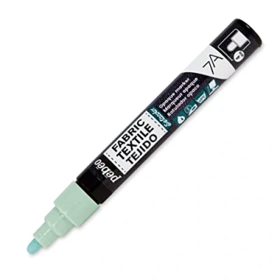 Image of Pébéo 804455 7A Marker Pen Opaque Round Tip 4 mm Pastel Green