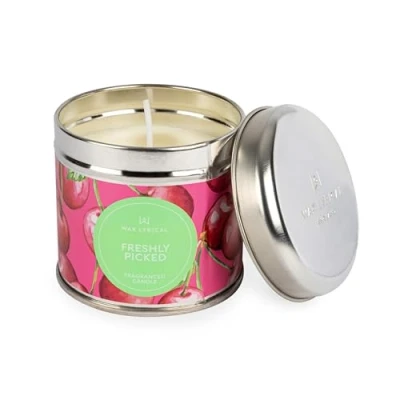 Image of Wax Lyrical Freshly Picked Candle Tin, Up to 35 Hour Burn Time