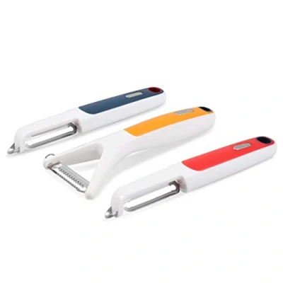 Image of Zyliss E950031 Smooth Glide 3 Piece Peeler Set