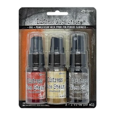 Image of Ranger Tim Holtz Distress Mica Stain Set 5, Multi, 3 1 fl oz