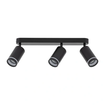 Image of Jet Ceiling Spotlight Bar Black 3xGU10