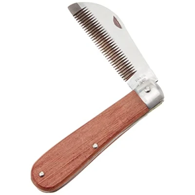 Image of LINCOLN Thinning Knife Horse &amp;Amp; Pony Grooming Tidy Manes Tails,Brown