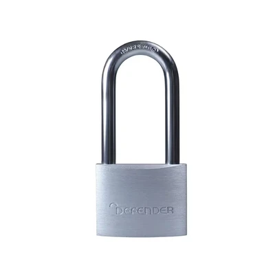 Image of L27856 DEFENDER Aluminium Long Shackle Padlock