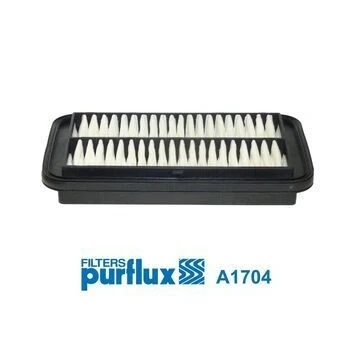 Image of 1378068K00, 13780M68K00, 13780M83K00 Air Filter PURFLUX A1704 38mm 145mm 245mm Insert NISSAN: Pixo