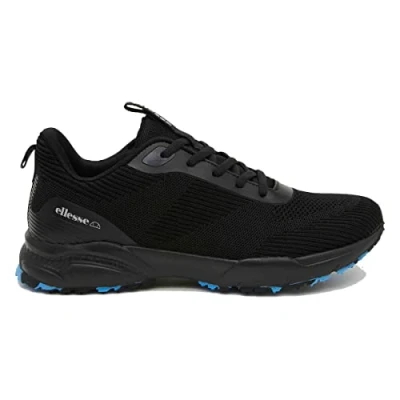 Image of ellesse Mens LS1050 Spikeless Golf Shoes Black UK 9