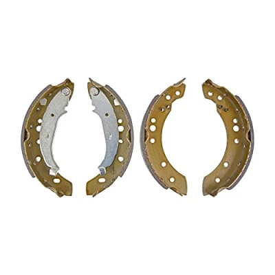 Image of 7701209586 Brake Shoes BLUE PRINT ADBP410017 Rear Axle 203mm 38mm RENAULT: CLIO 2, TWINGO 2