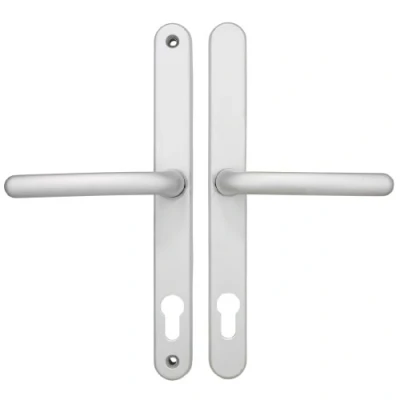 Image of Fab &amp; Fix Blenheim Centres/Pz: 92Mm Screw Centres: 243Mm Backplate: 270Mm X 30Mm White