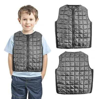 Image of Weighted Vest for Kids with Sensory Issues, Compression Children Processing Disorders and Calming (Large 4lbs)