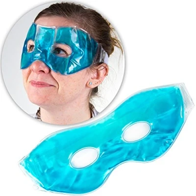 Image of Gel Eye Mask Headache Relief Relaxing &amp; Soothing Hot/Cold Pad