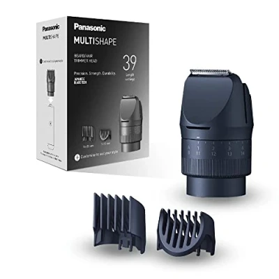 Image of Panasonic ER CTN1 MULTISHAPE Modular Personal Care System, Beard Trimmer and Hairclipper Head for Men