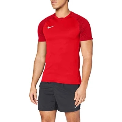 Image of NIKE Men Team Trophy III Football Jersey University Red/Gym Red/White, XX Large