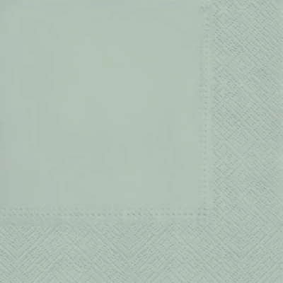 Image of 3 Ply Decorative Tissue Paper Napkins Serviettes for Decoupage Lunch 33cm x Pack of 20 (Sage)