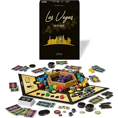 Image of Ravensburger Las Vegas Royale Strategy Board Games for Families Adults &amp; Kids Age 8 Up