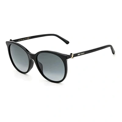 Image of Jimmy Choo ILANAFSK 26S BLACK GOLD COPPER 57/18/145 WOMAN Sunglasses