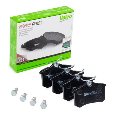 Image of 191698451, 191698451B, 1E0698451, 1E0698451A, 1E0698451D Brake pad set VALEO 598180 AUDI: A4 B7 Avant, TT Coupe, Saloon, VOLKSWAGEN: Golf 4
