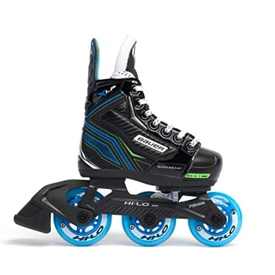 Image of Bauer S21 XLP ADJUSTABLE Youth R7 10 Inline Hockey Skates