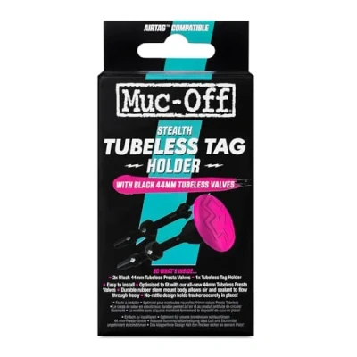 Image of Muc Off Tubeless Tag Holder &amp; 44mm Valves