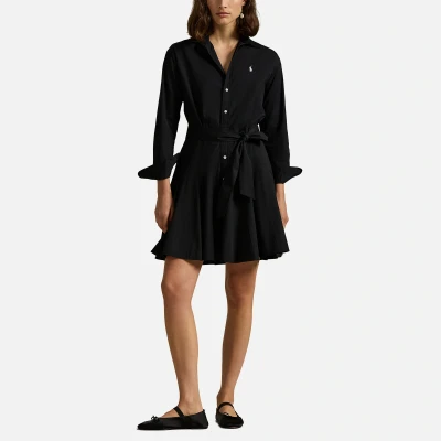 Image of Polo Ralph Lauren Cotton Poplin Day Dress UK 16