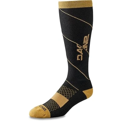 Image of Dakine Berm Tall Sock Socks Black/Tan