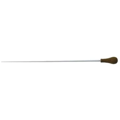 Image of GEWA 912304 Taktstock Korkgriff Modell 3 weiß lackiert weißbuche 37 cm