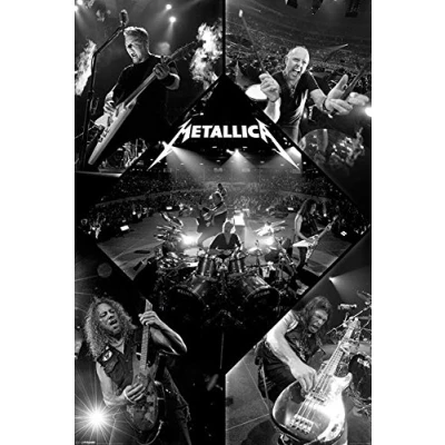 Image of Close Up Metallica Poster Live (61cm x 91,5cm) + plus fabulous protective gift tube