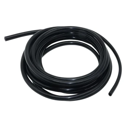 Image of LAVMHAB Silicone Tubing 3mm ID x 6mm OD 3m (9.8FT), Flexible Tube for Water Air Pump (Black)